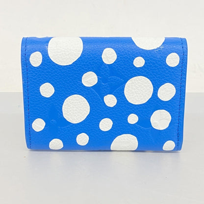 Louis Vuitton Rosalie, Blue, Leather, wallet