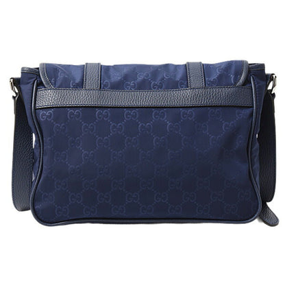 Gucci GG nylon, Navy, NYLON, shoulder