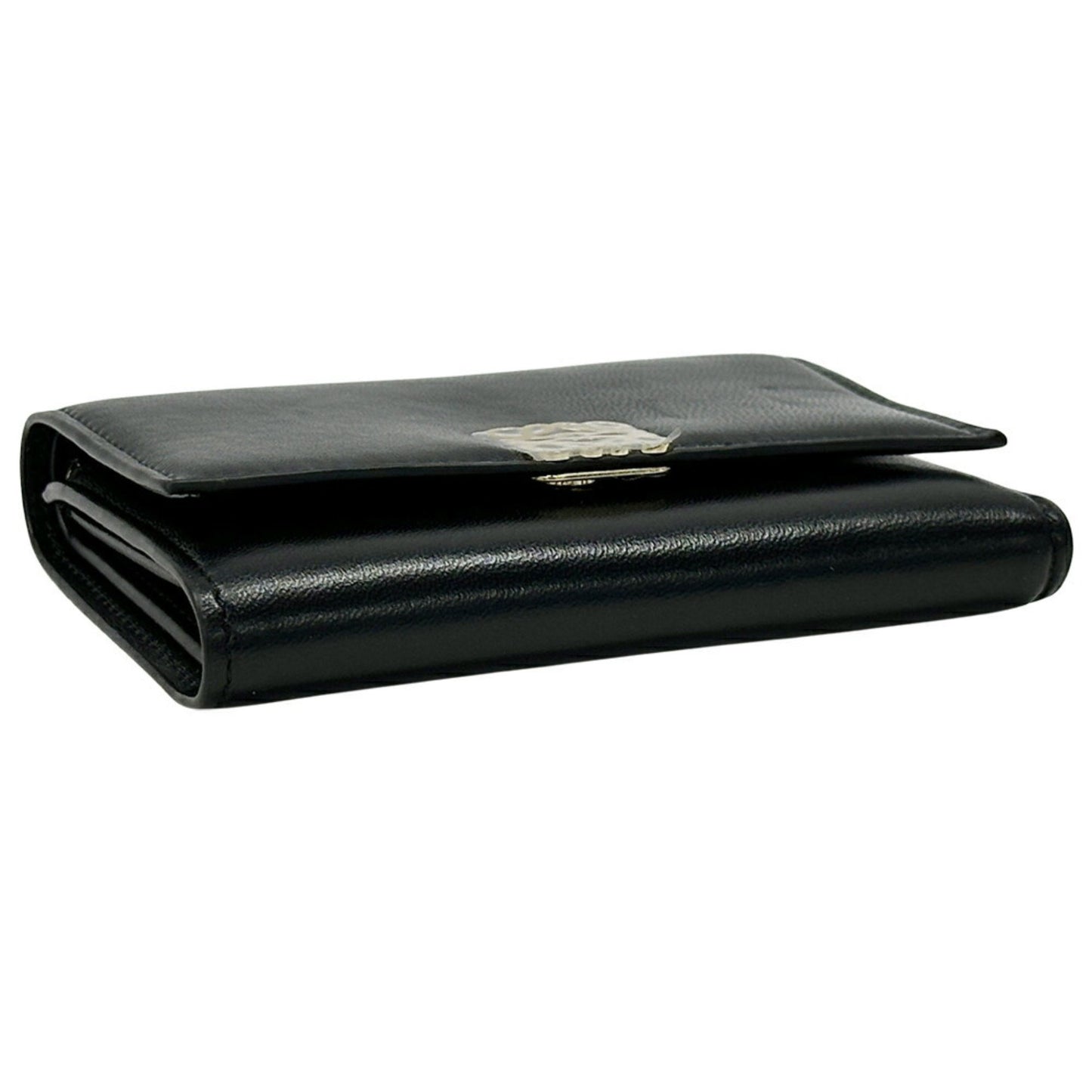 Loewe Anagram, Black, Leather, wallet