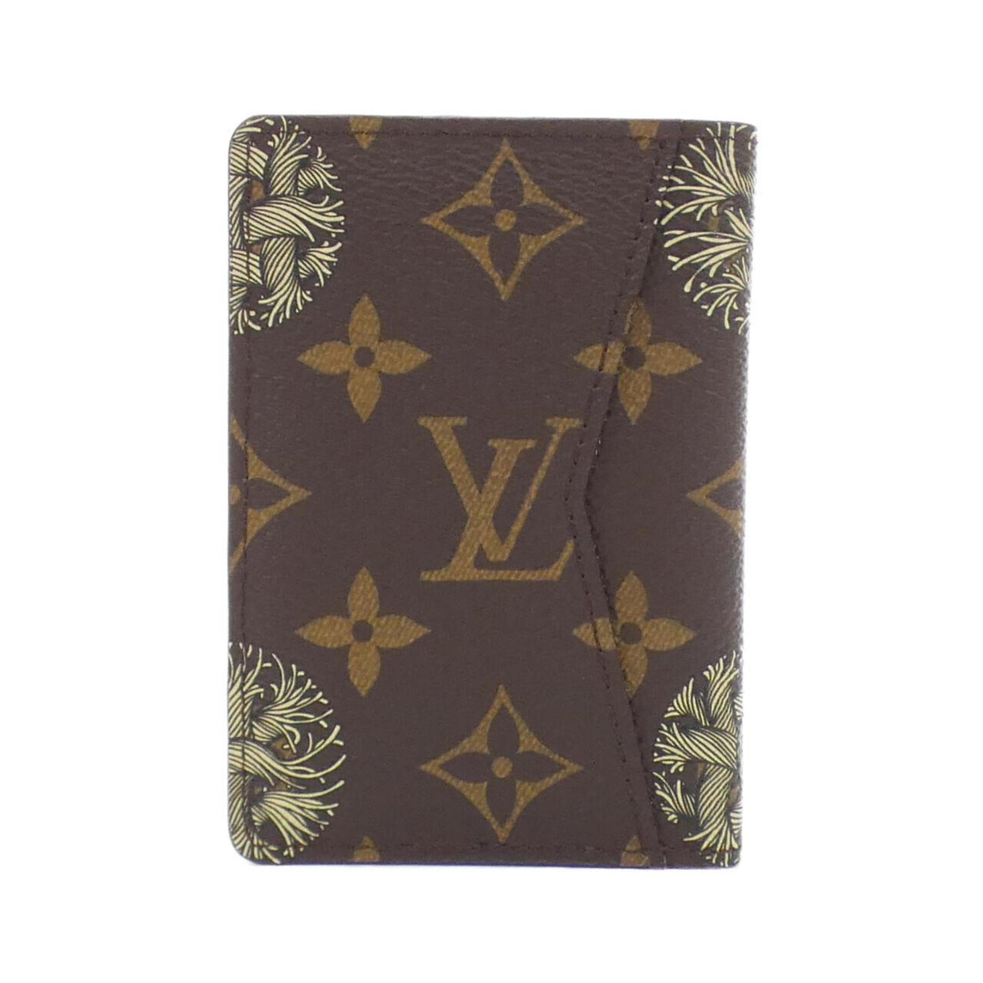 Louis Vuitton Organizer de poche, Brown, Canvas, wallet