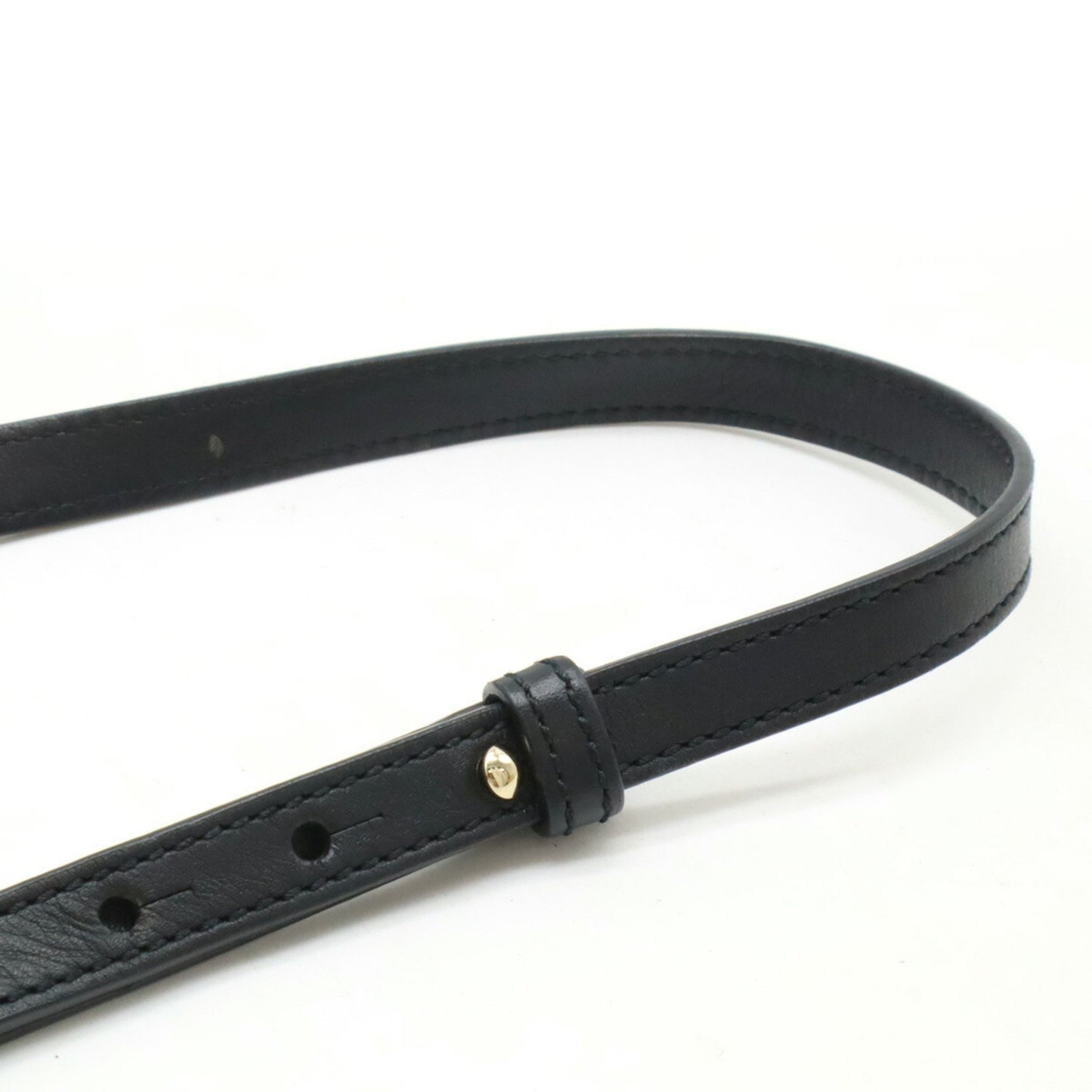 Gucci Micro guccissima, Black, Leather, shoulder