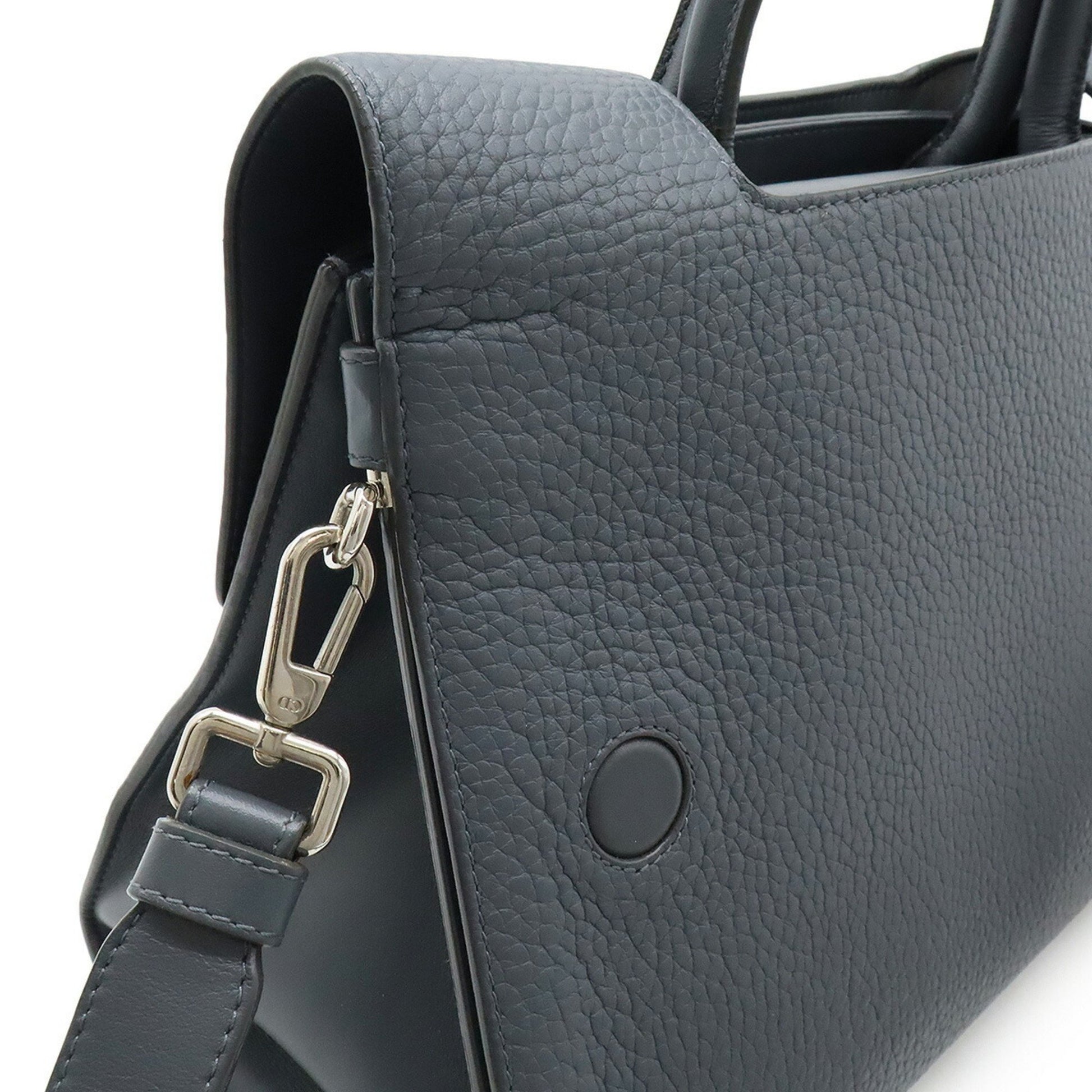 Dior Diorever, Grey, Leather, tote