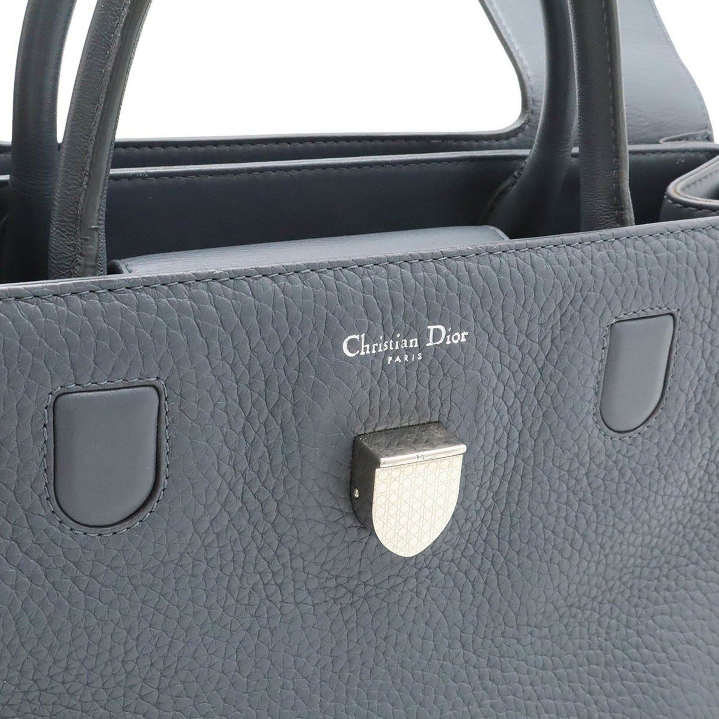 Dior Diorever, Grey, Leather, tote