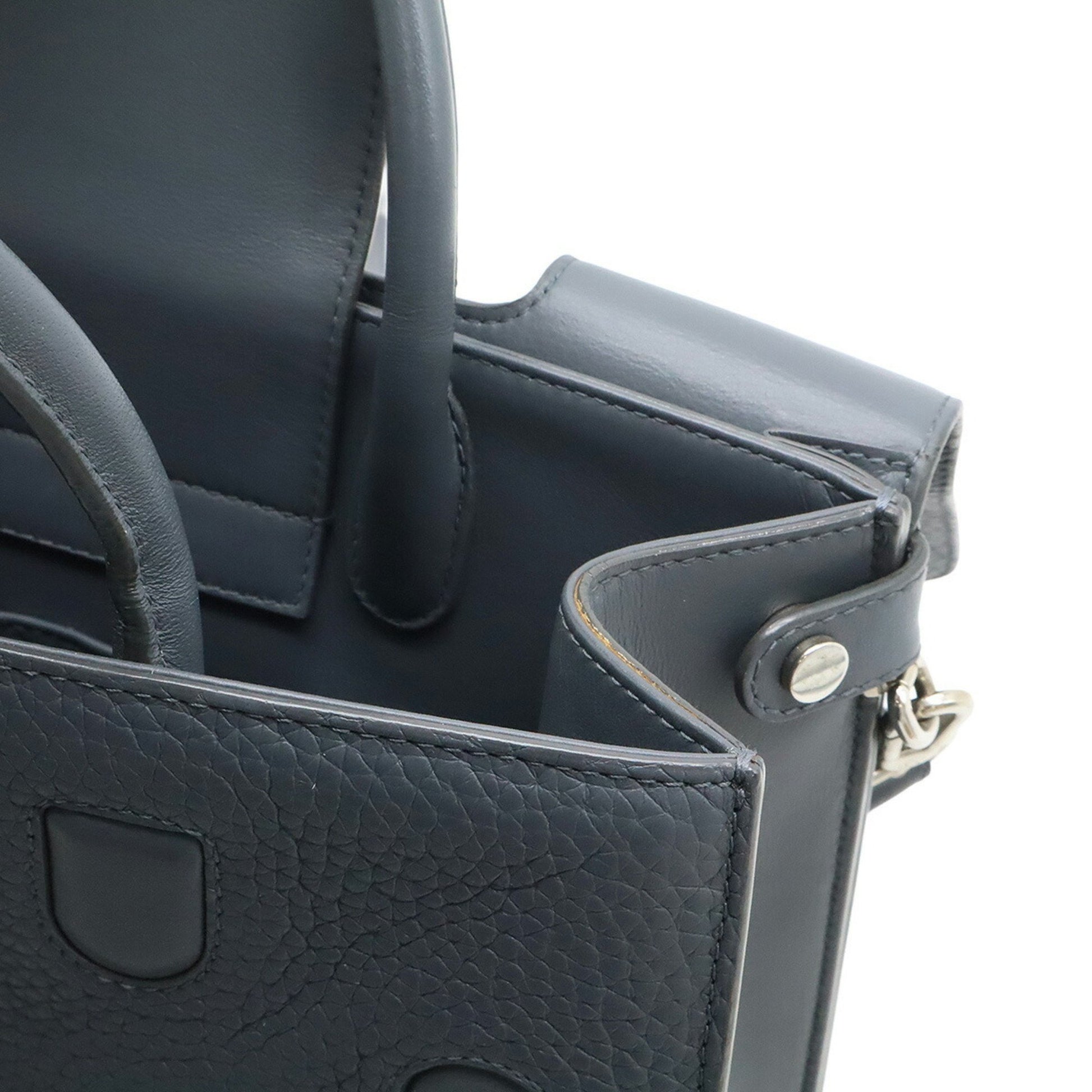 Dior Diorever, Grey, Leather, tote