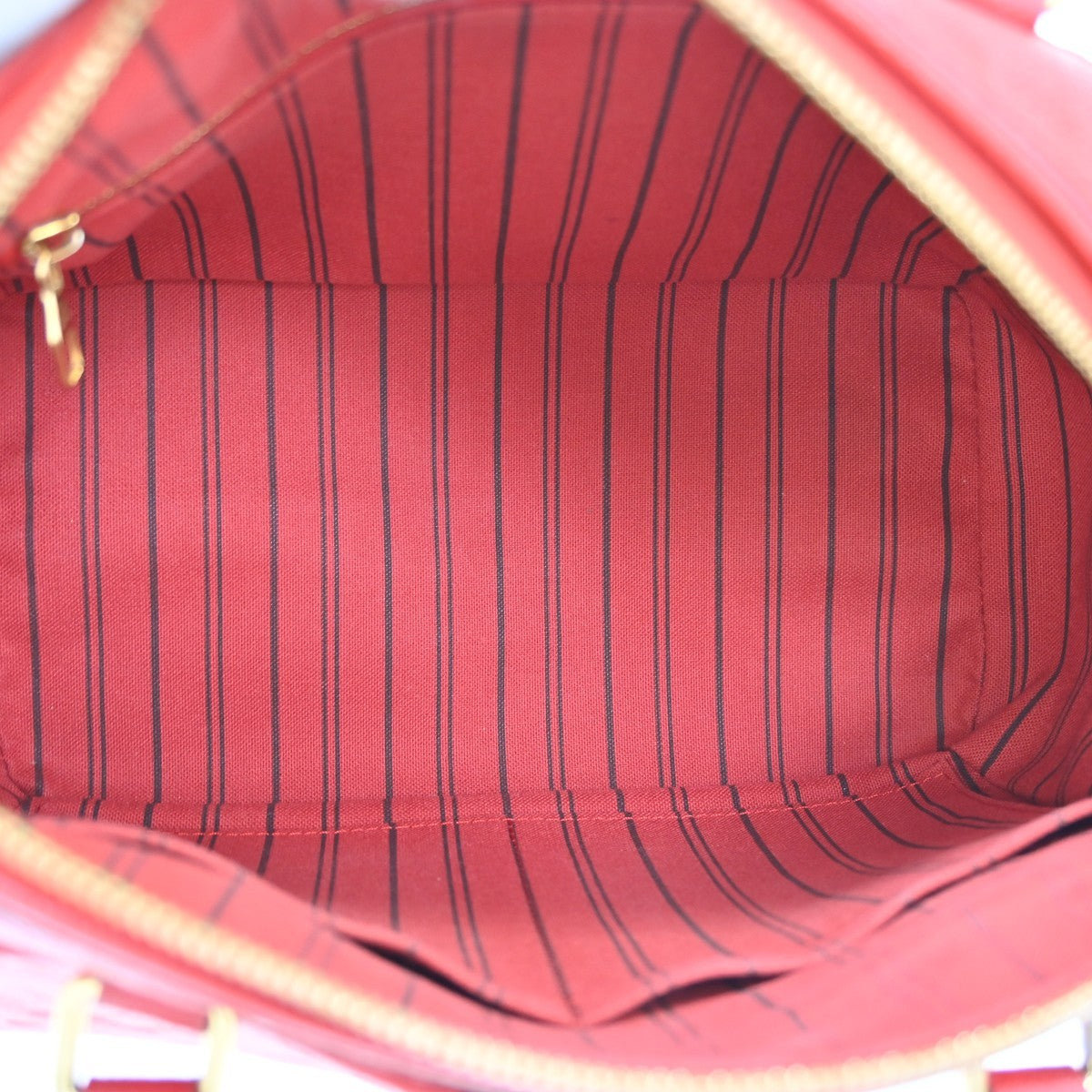 Louis Vuitton Speedy Bandouliere NM Monogram Empreinte Leather, Red, Leather, Handbag