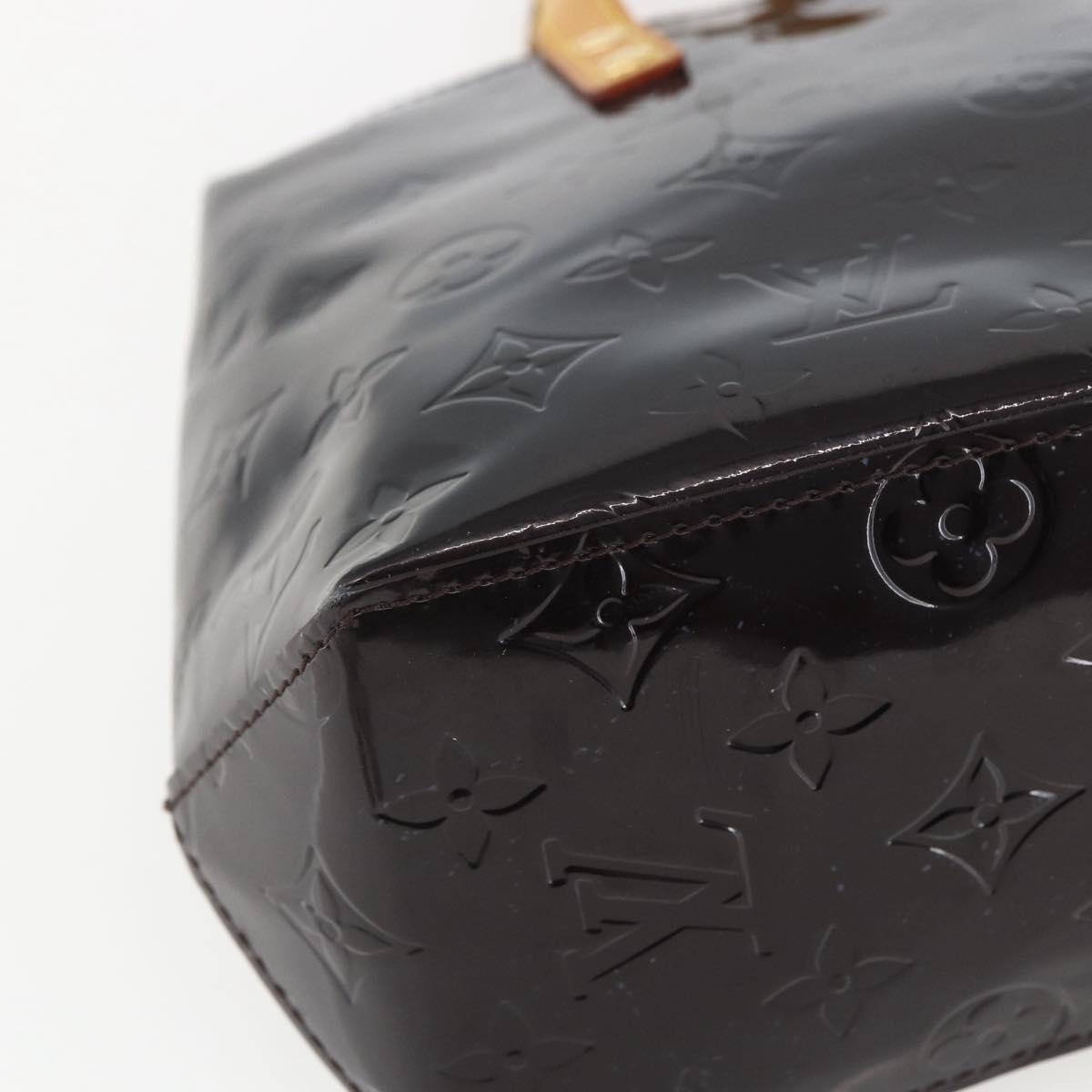 Louis Vuitton Reade Handbag Monogram Vernis, PURPLE, PATENT_LEATHER, Handbag