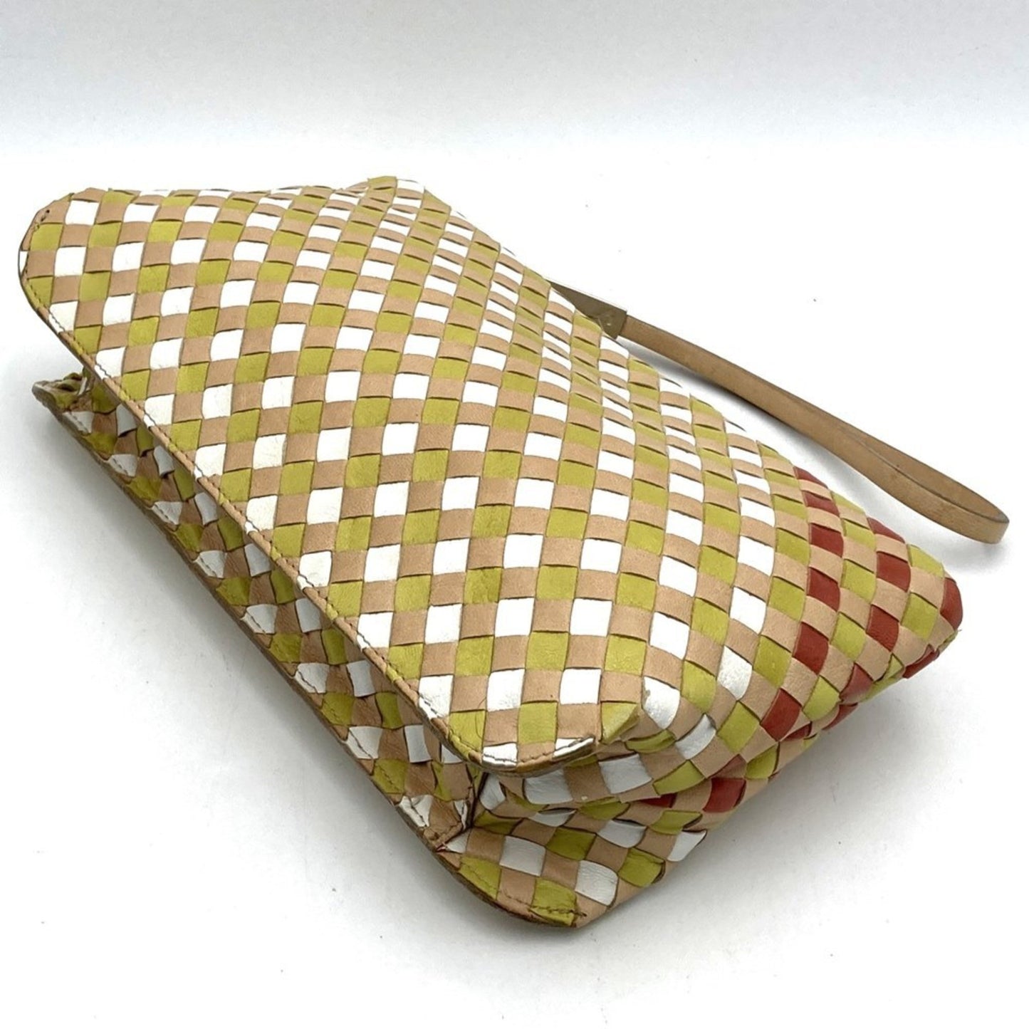 Bottega Veneta Intrecciato, Multicolour, Leather, clutch