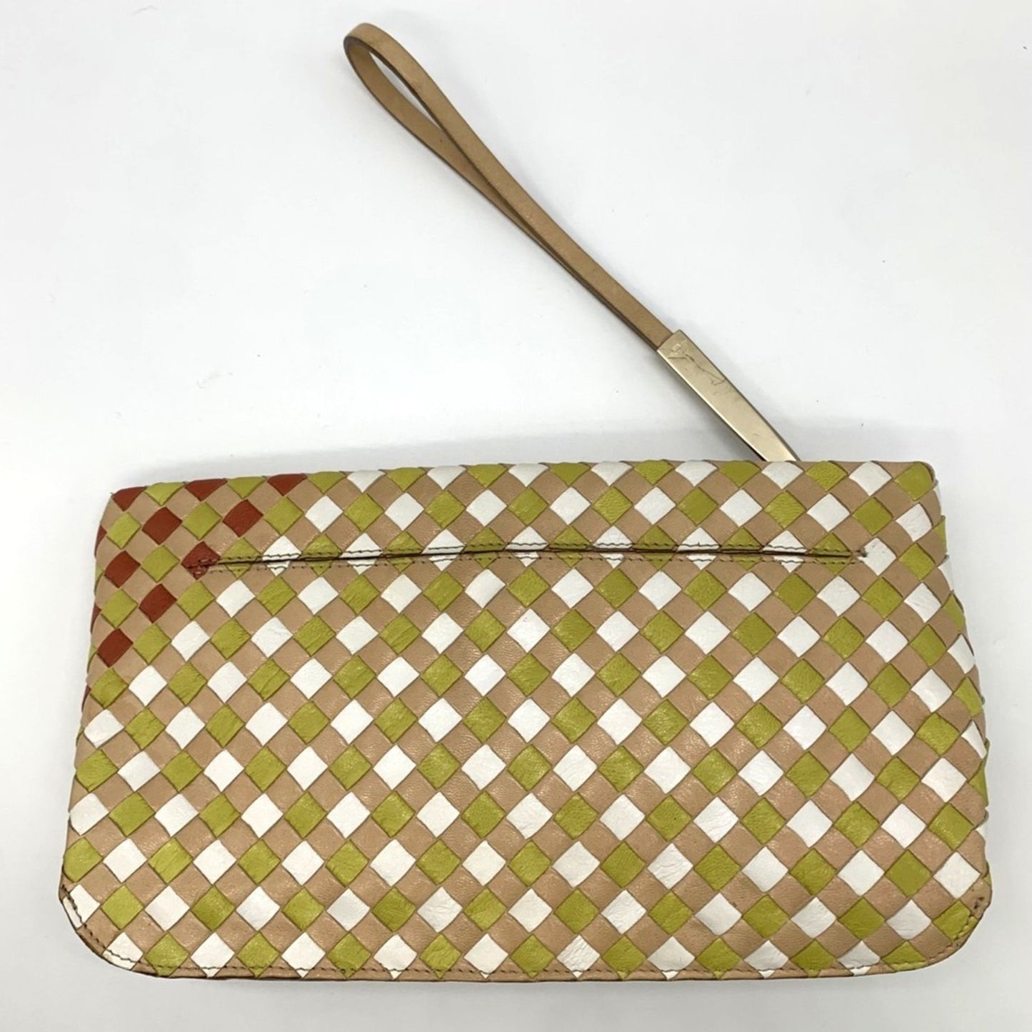 Bottega Veneta Intrecciato, Multicolour, Leather, clutch