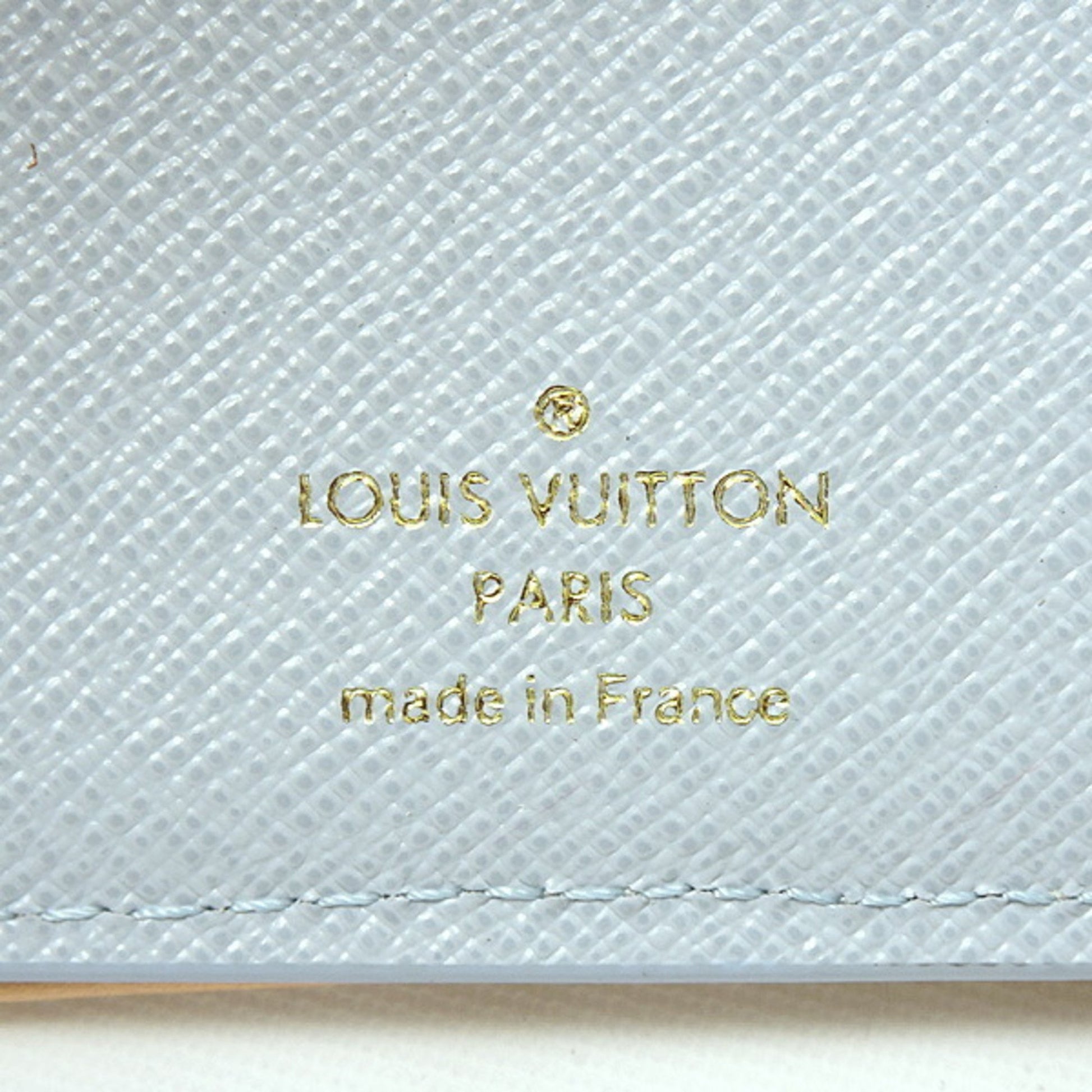 Louis Vuitton Lou, White, Canvas, wallet