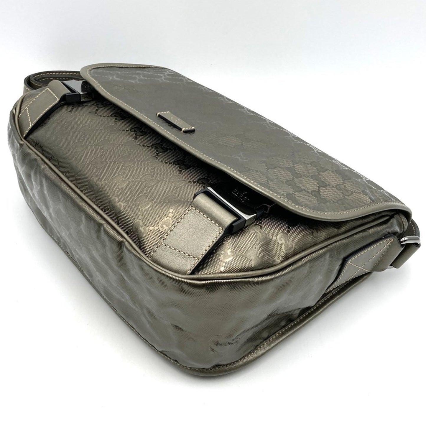 Gucci GG Imprimé, Brown, Canvas, shoulder