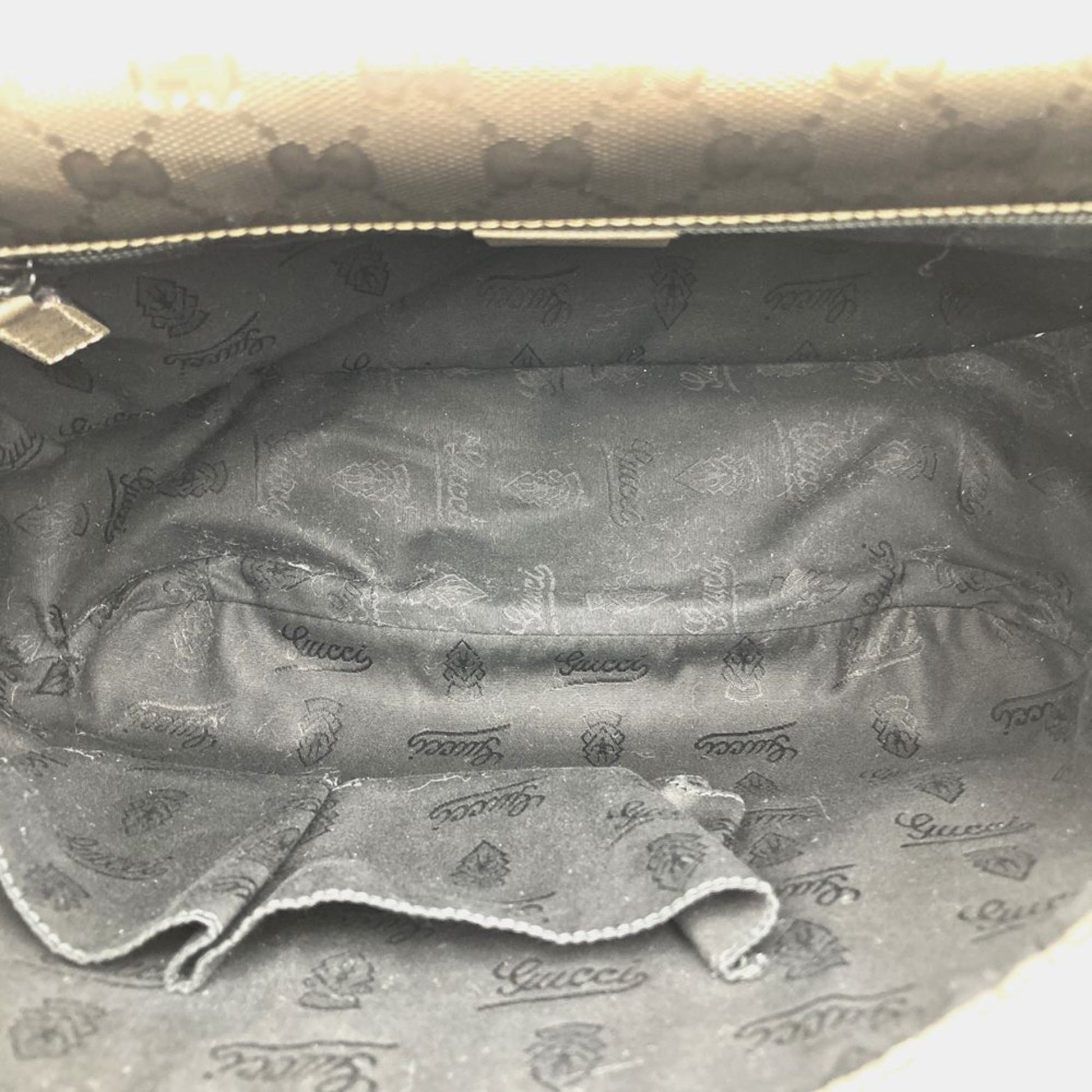 Gucci GG Imprimé, Brown, Canvas, shoulder
