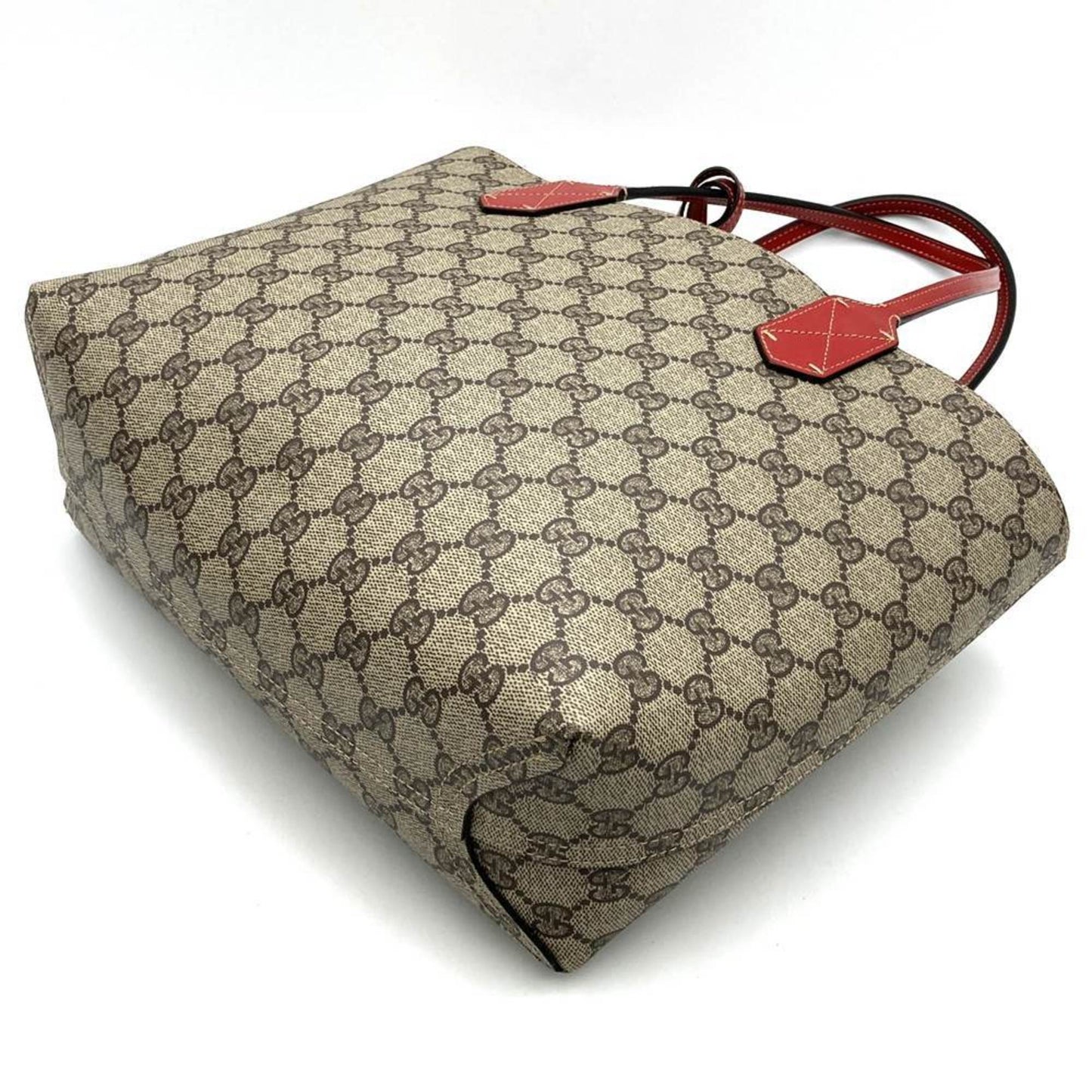 Gucci Reversible, Beige, Canvas, tote