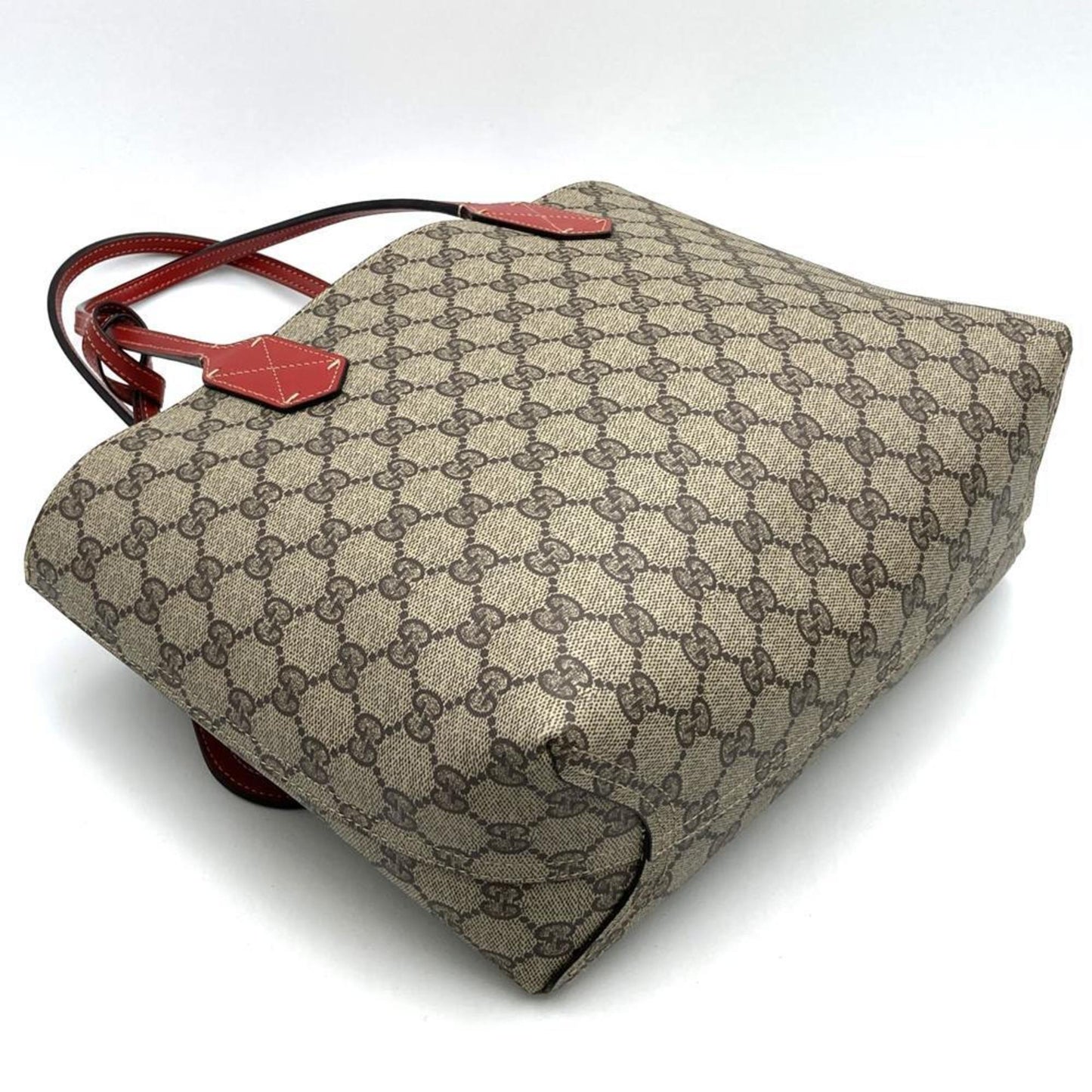 Gucci Reversible, Beige, Canvas, tote