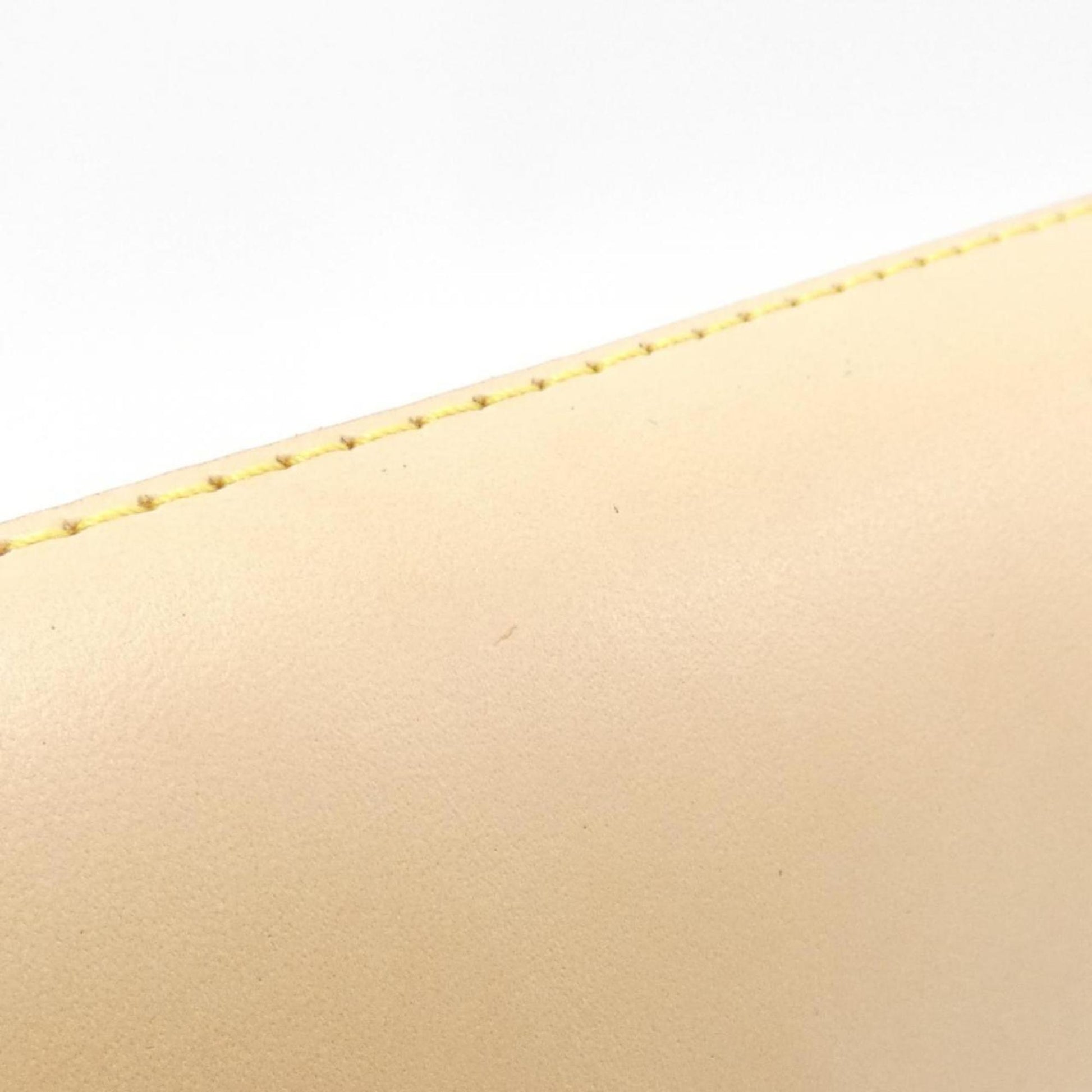 Louis Vuitton Trousse Elizabeth, Brown, "CANVAS, LEATHER", clutch