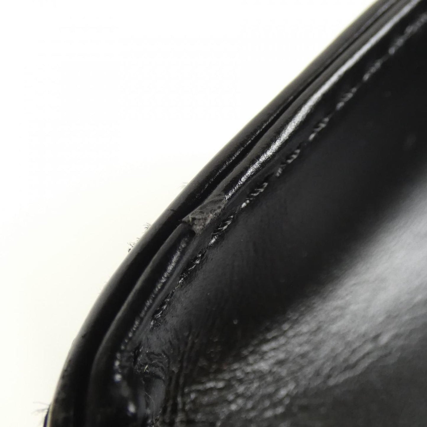 Louis Vuitton Opéra, Black, Leather, handbag