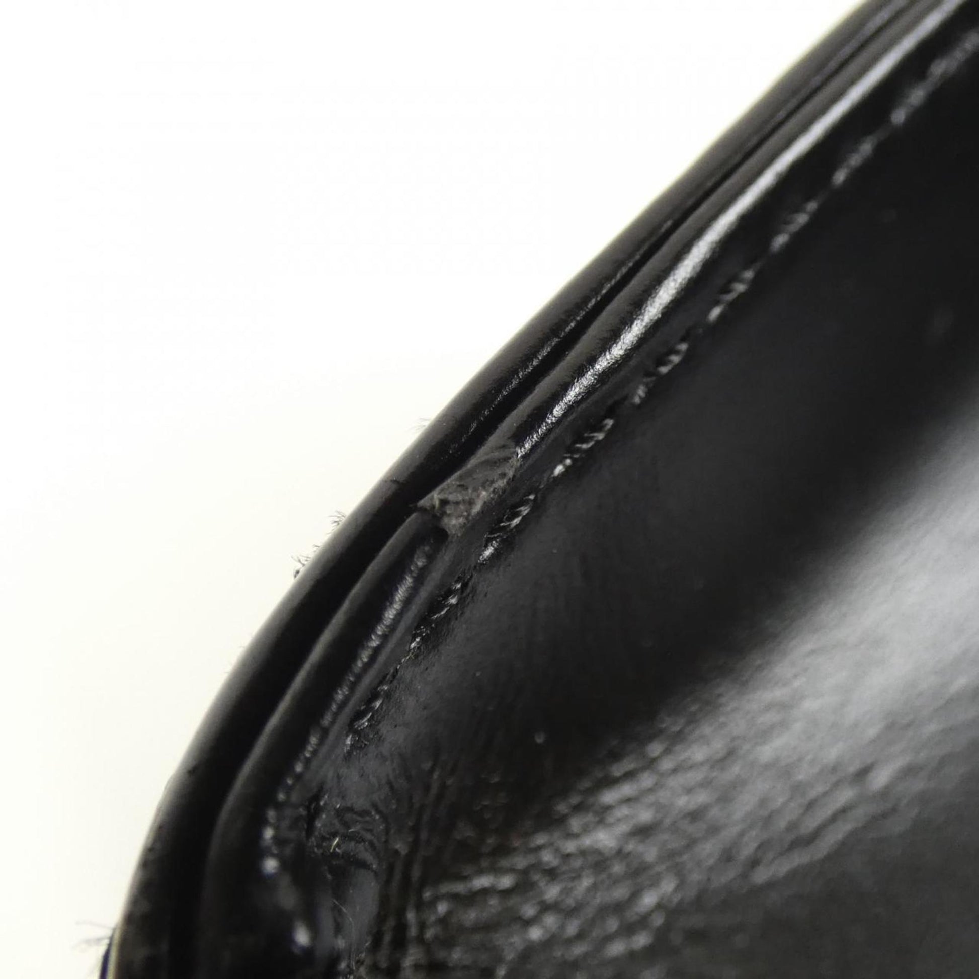Louis Vuitton Opéra, Black, Leather, handbag