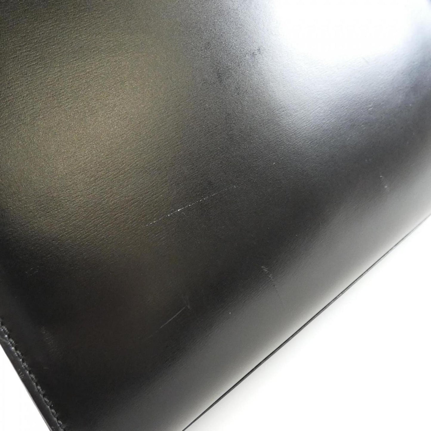 Louis Vuitton Opéra, Black, Leather, handbag