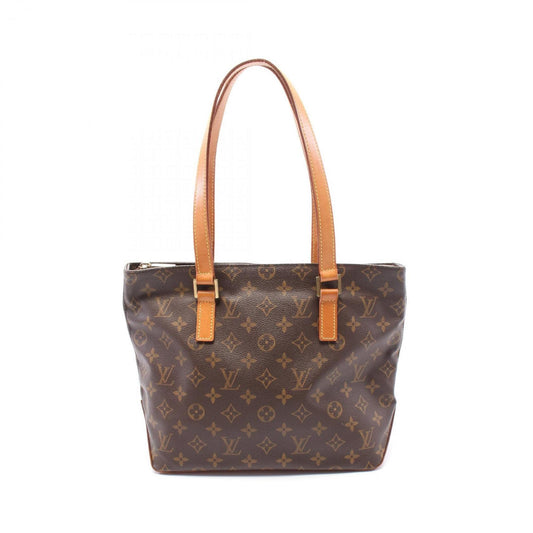 Louis Vuitton Cabas Piano, Brown, Canvas, shoulder