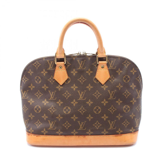 Louis Vuitton Alma, Brown, Canvas, handbag