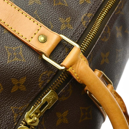 Louis Vuitton Keepall Monogram Canvas, Brown, Canvas, Travel Bag