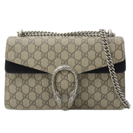 Gucci Dionysus, Beige, Canvas, shoulder