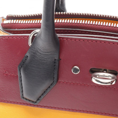 Louis Vuitton City steamer, Yellow, Leather, handbag