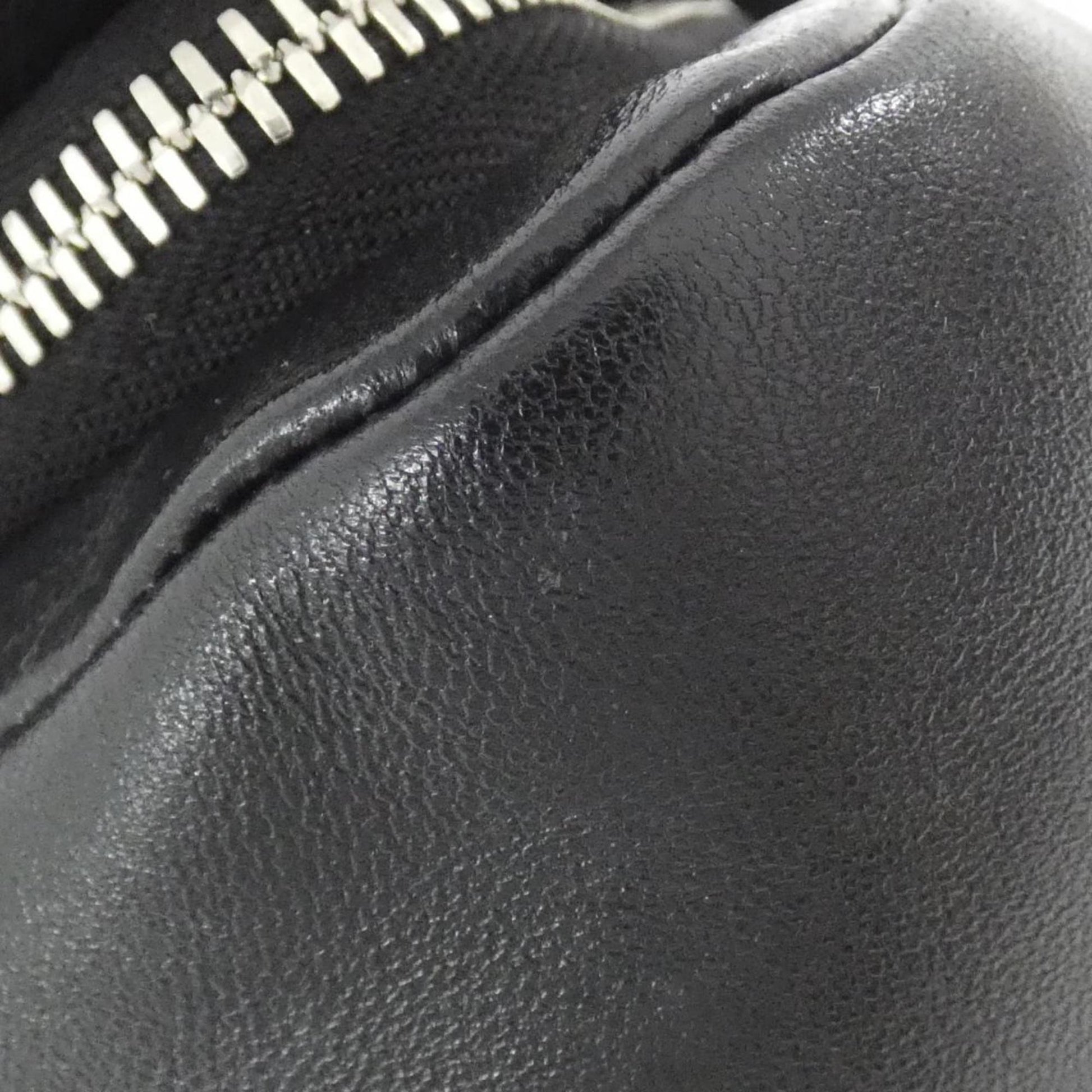 Prada, Black, Leather, handbag