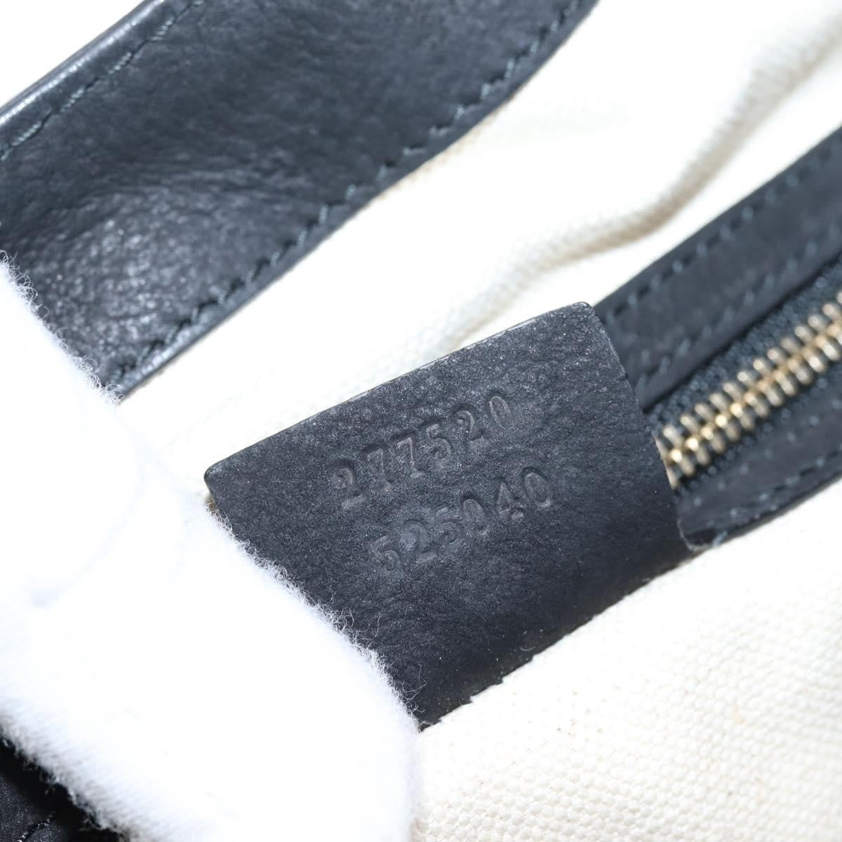 Gucci Jackie O Suede, Black, Leather, Handbag