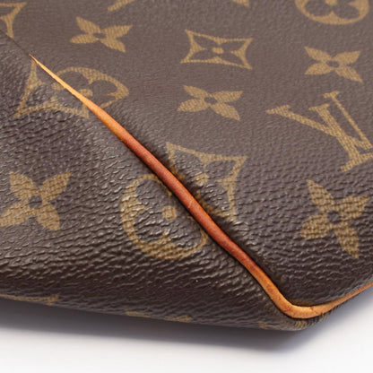 Louis Vuitton Keepall 55, Brown, Canvas, travel