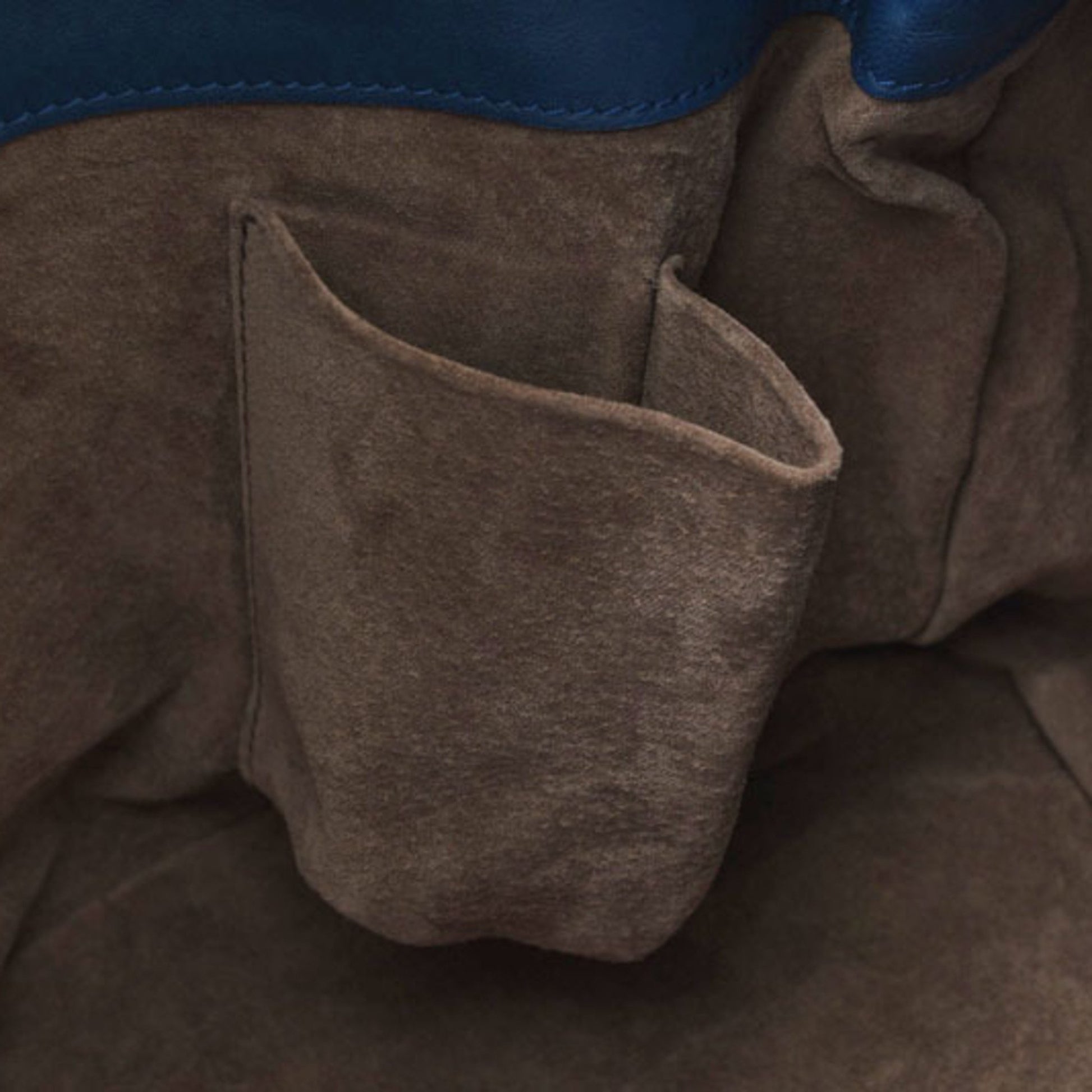 Bottega Veneta Intrecciato, Blue, Leather, tote