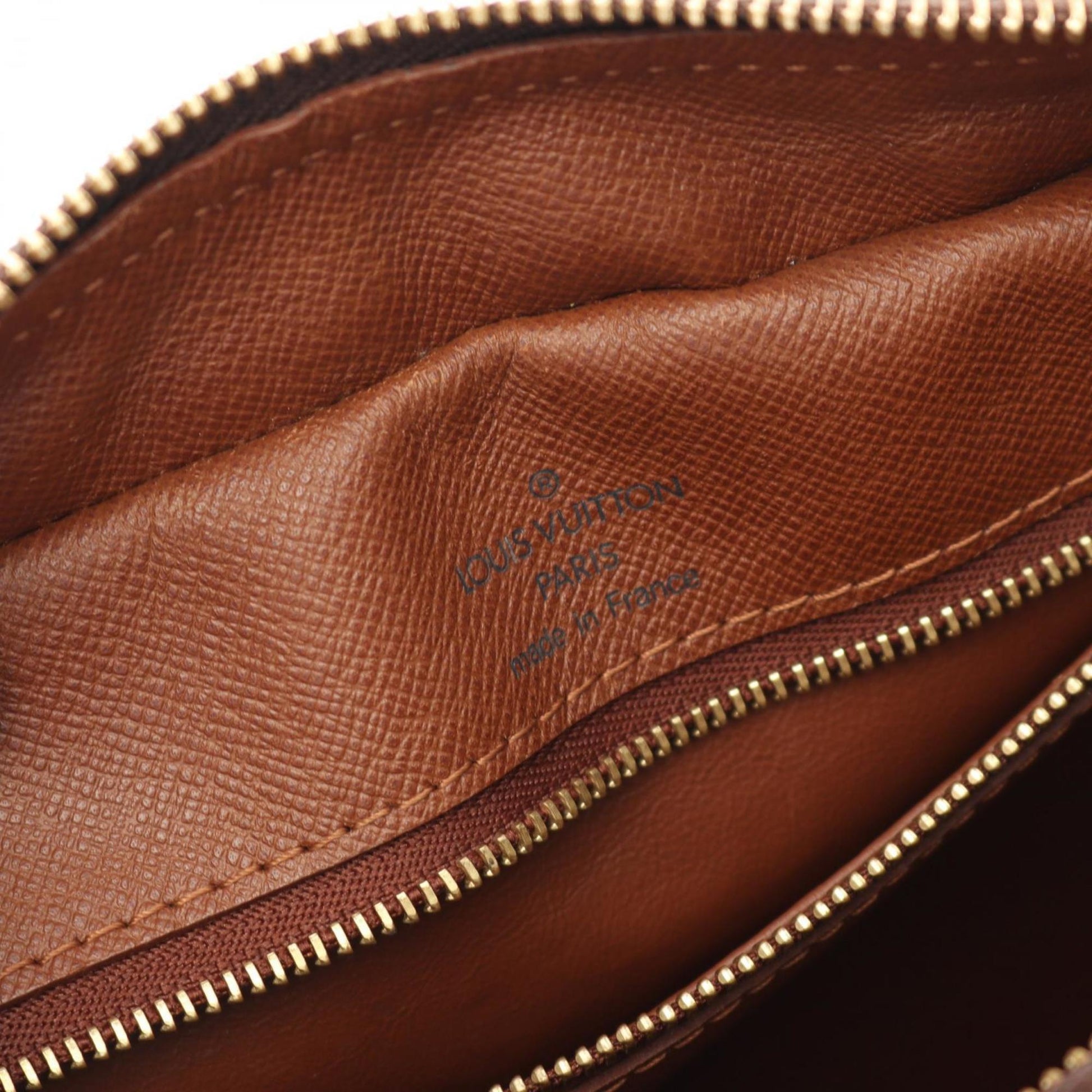 Louis Vuitton, Brown, Leather, shoulder