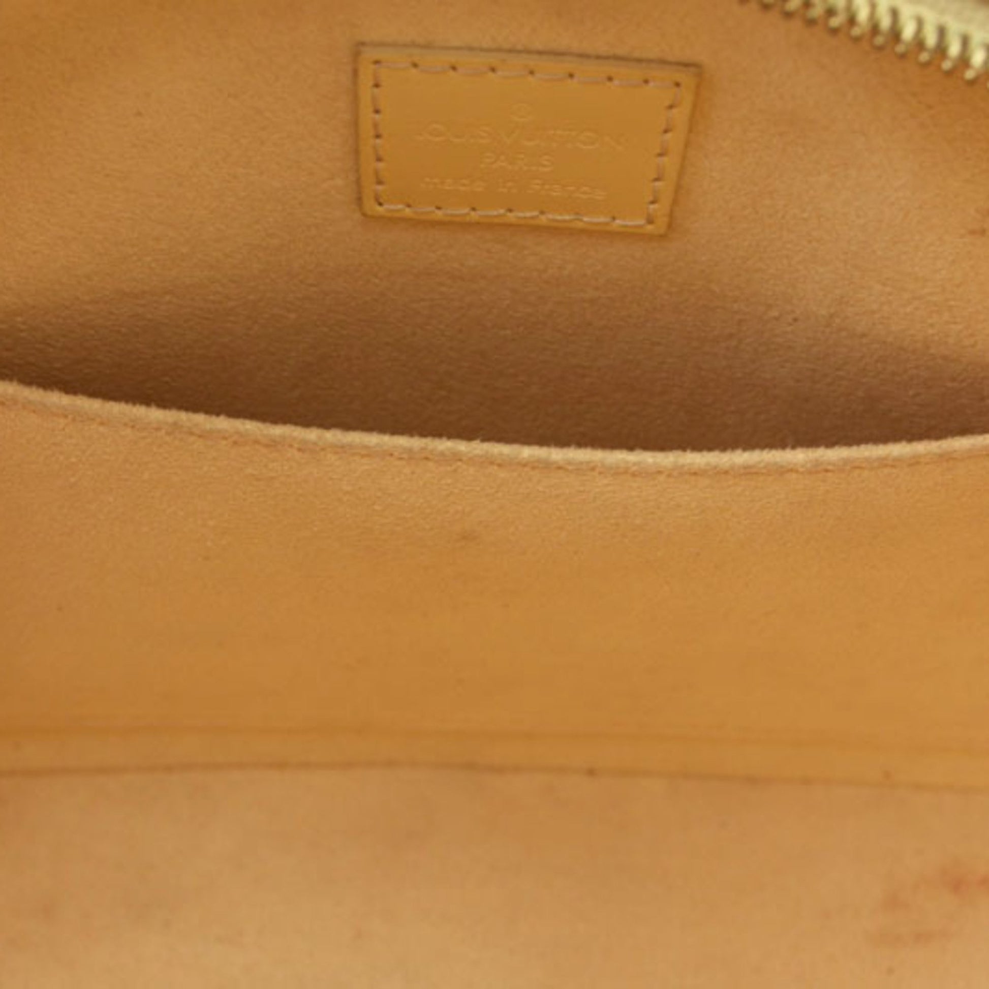 Louis Vuitton Jasmin, Yellow, Leather, handbag