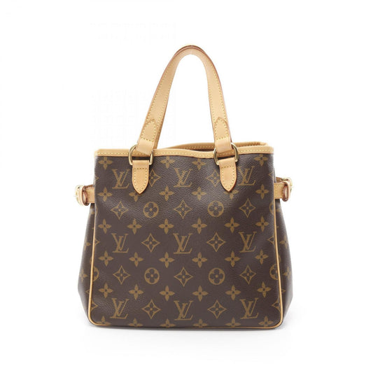 Louis Vuitton Batignolles, Brown, Canvas, handbag