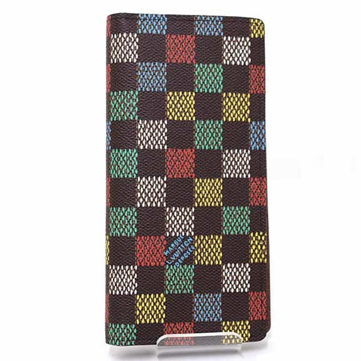 Louis Vuitton Portefeuille Brazza, Brown, Canvas, wallet