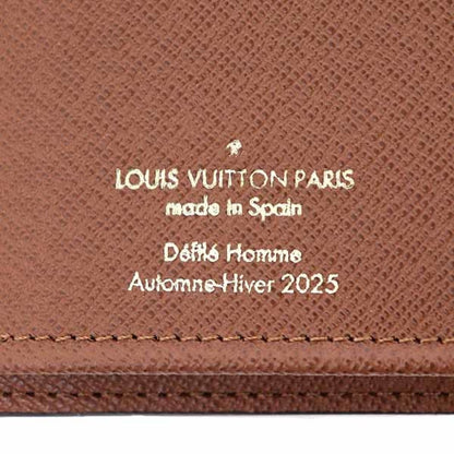 Louis Vuitton Portefeuille Brazza, Brown, Canvas, wallet