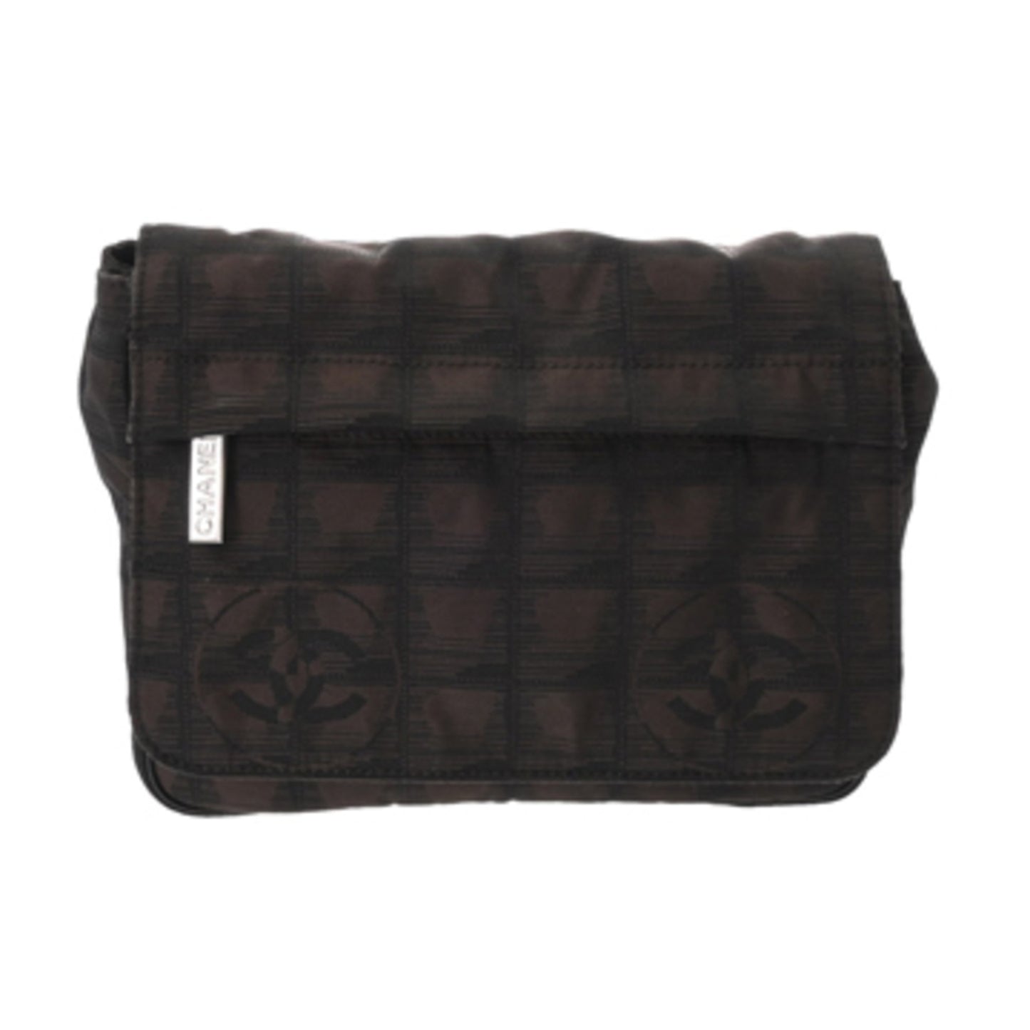 Chanel Travel line, Brown, NYLON, shoulder