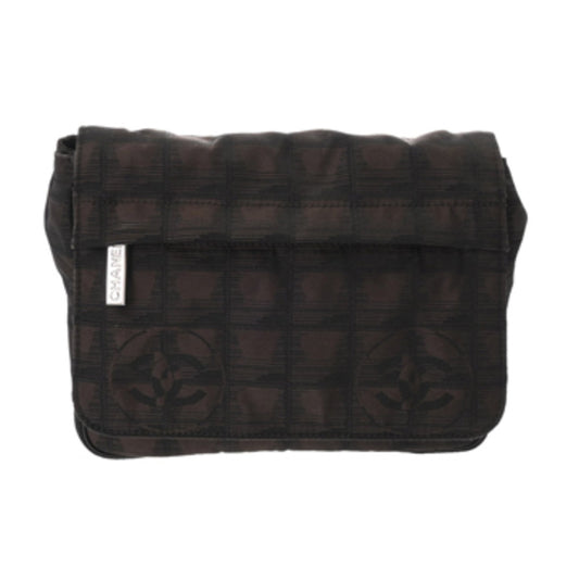 Chanel Travel line, Brown, NYLON, shoulder