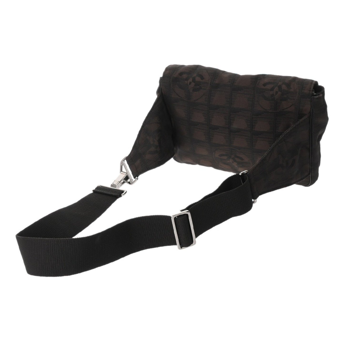 Chanel Travel line, Brown, NYLON, shoulder
