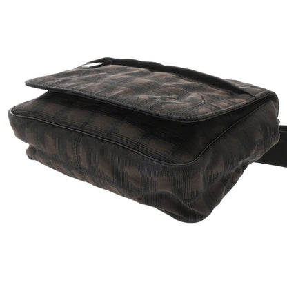 Chanel Travel line, Brown, NYLON, shoulder