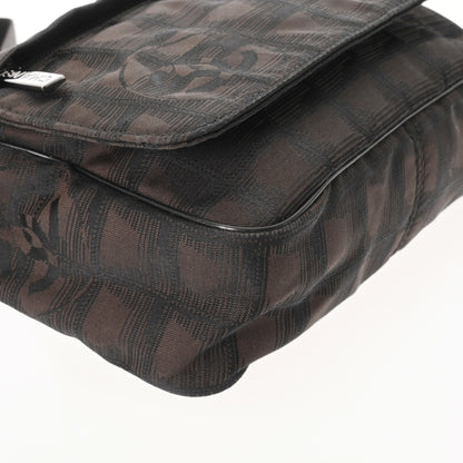 Chanel Travel line, Brown, NYLON, shoulder
