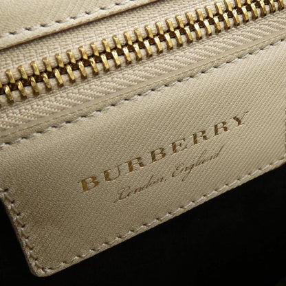 Burberry Dk 88, Beige, Leather, handbag