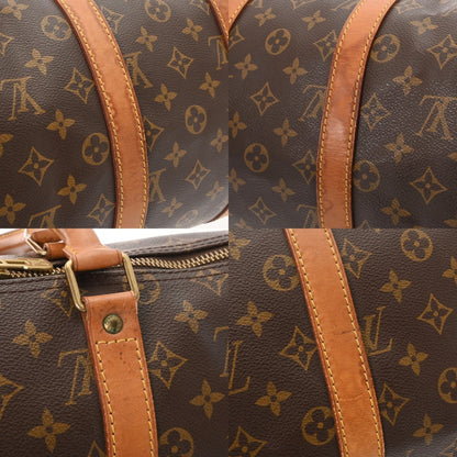Louis Vuitton Keepall 45, Brown, Canvas, travel