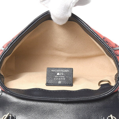 Gucci GG Marmont, Red, Canvas, shoulder