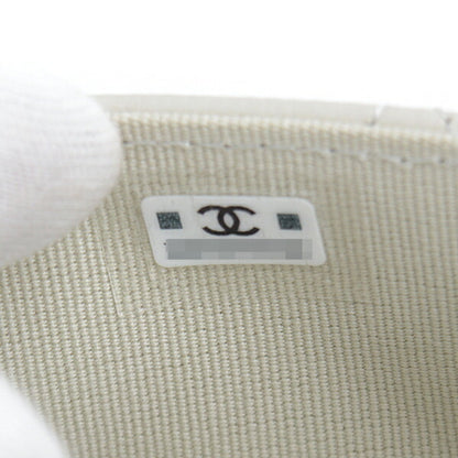 Chanel, Grey, Leather, wallet