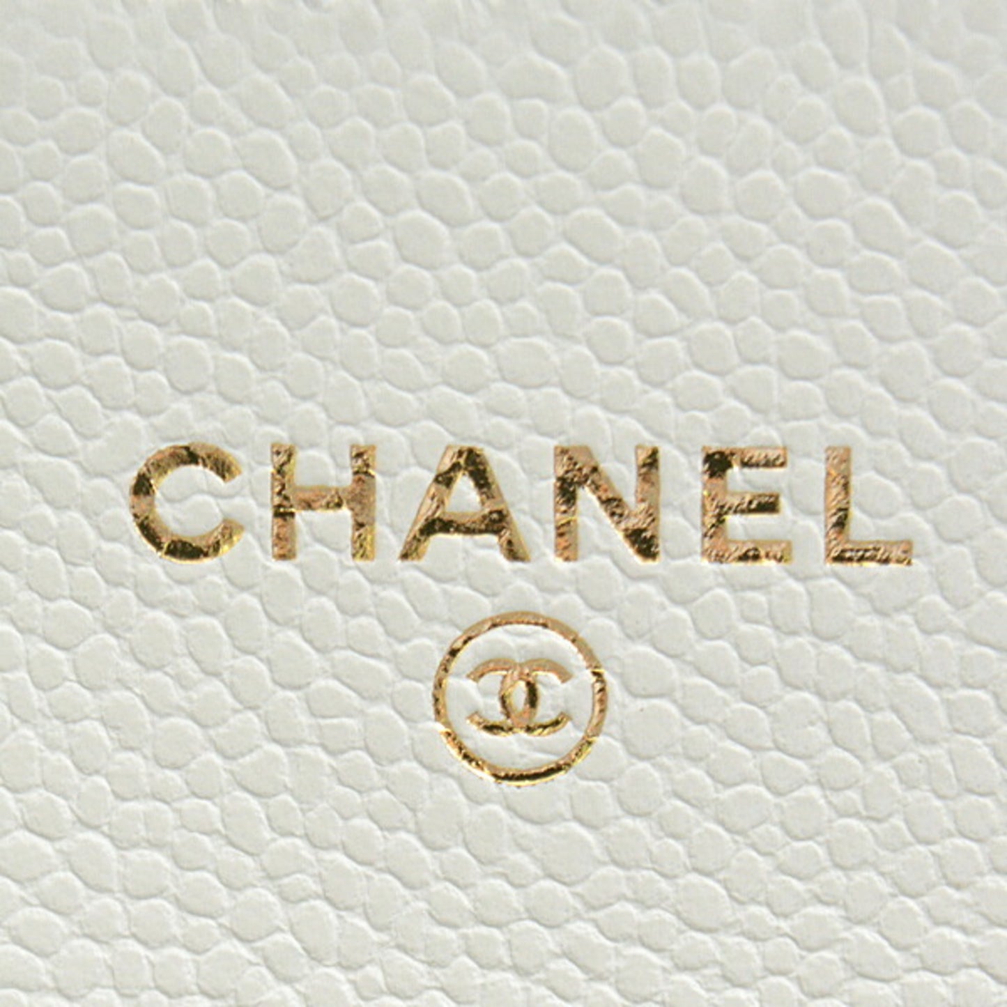 Chanel, Grey, Leather, wallet