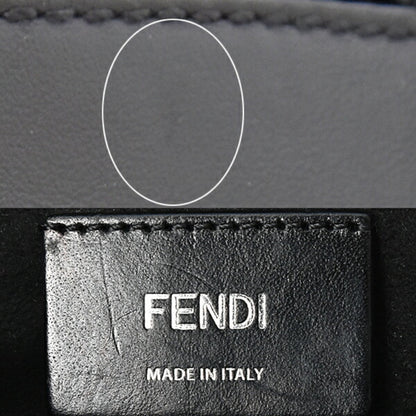 Fendi, Black, Leather, clutch