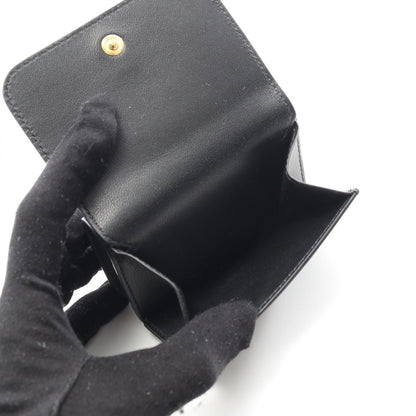 Balenciaga Cash mini wallet, Black, Leather, wallet