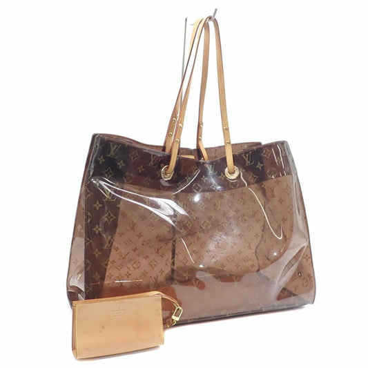 Louis Vuitton Ambre, Brown, Canvas, tote