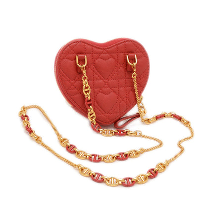 Dior Dioramour, Red, Leather, shoulder