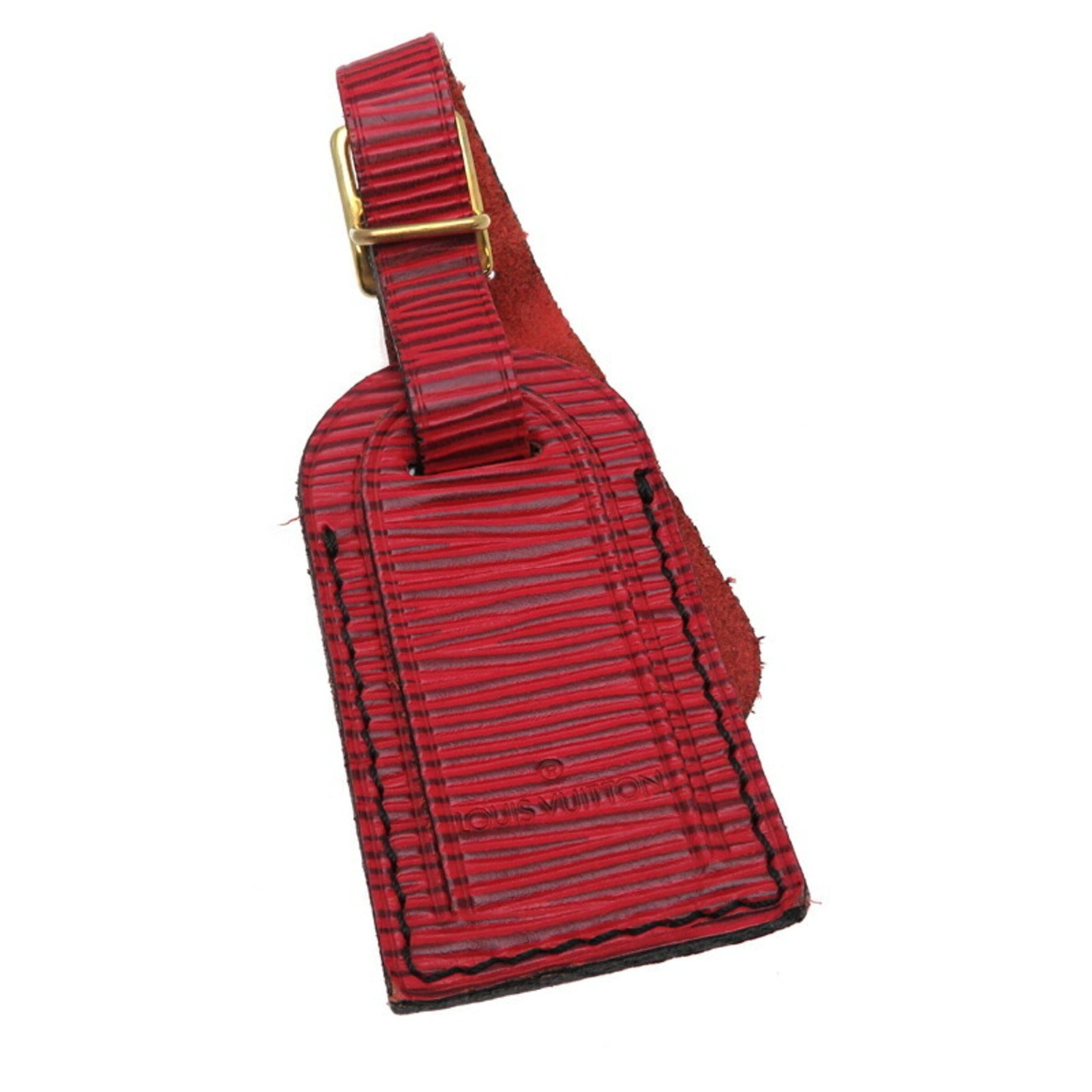 Louis Vuitton Randonnée, Red, Leather, shoulder